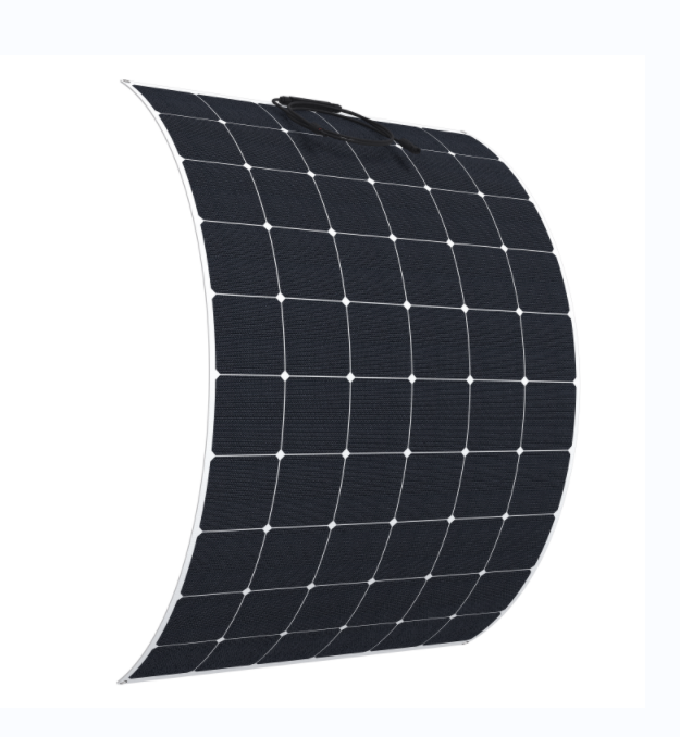 200W 34.2V ETFE Sunpower Adhesive Thin Film Marine Flexible Solar Panel