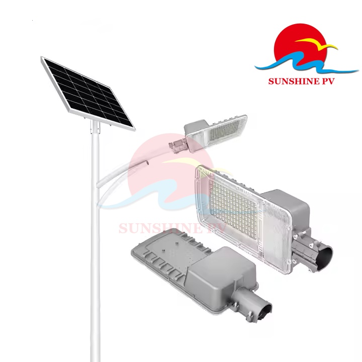 Wholesale High Quality Solar Lamps Solar Street Light Aluminum 30W Led Lights with Remote