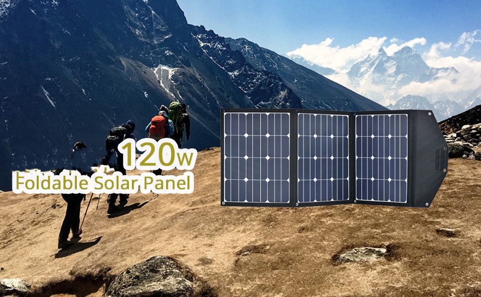 foldble solar panel 120W